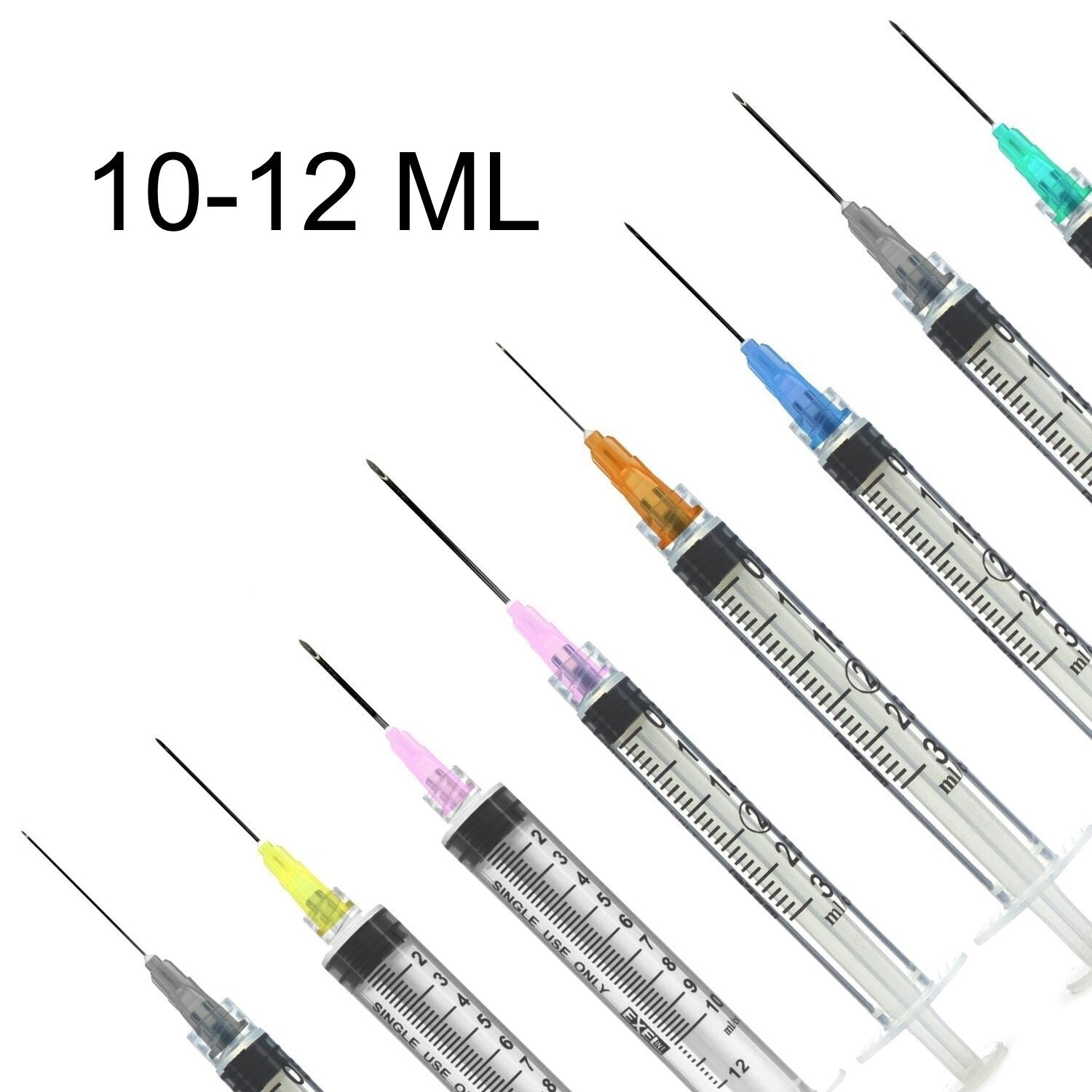 Needle & Syringe Combo - 10-12 ML