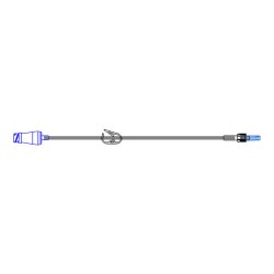 IV Extension Set, Needle-Free Port Small Bore 14'' Tubing (50 Units)