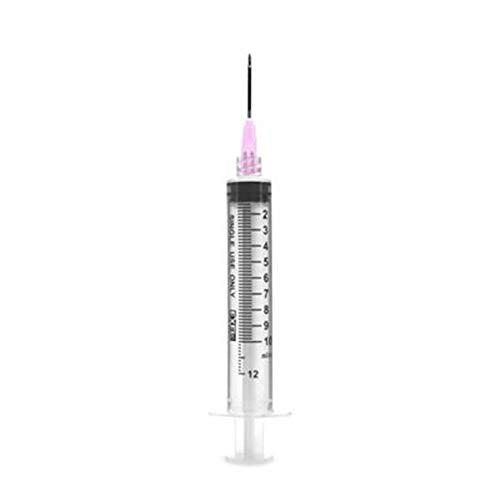 Hypodermic Syringe/Needle 18gx1" 10-12cc (100 per Box / 800 per Case)