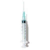 Syringe & Needle, Luer Slip, 3cc 20G x 1" (100 Units per Box / 1,000 Units per Case)