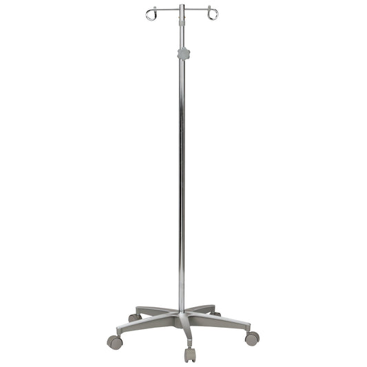 IV Stand Floor Stand, 2-Hook 5-Legs (Each)