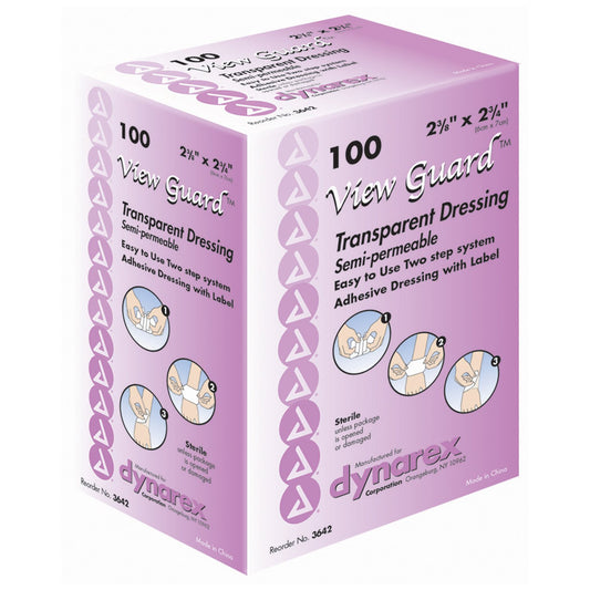 Transparent Film Dressing, 2-3/8 X 2-3/4 Inch (100 per Box / 400 per Case)