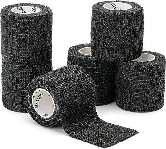 Self Adhesive Bandage Wrap 2" x 5 Yards (6 Rolls per Pack)