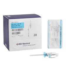 IV CATHETER 22 GAUGE 1 INCH NEEDLE (20 PER BOX / 80 PER CASE)