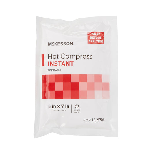 Instant Hot Pack 5 Inch x 7 Inch (24 per Box)