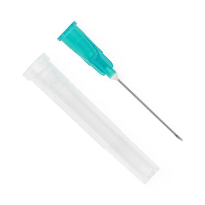 Hypodermic Needle 23 Gauge x 1 Inch Turquoise (1,000 Needles)