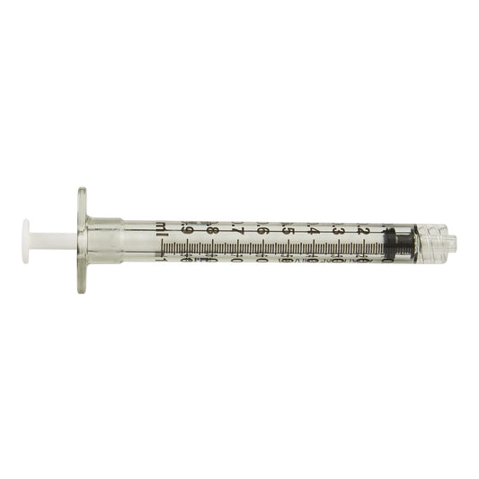 BD 1 mL Syringe Luer Lock Tip Without Safety (100 Syringes)