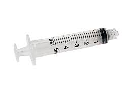 BD 5 mL General Purpose Syringe Luer Lock Tip Without Safety (125 Syringes)