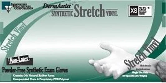 Stretch Vinyl Exam Gloves (White) (1,000 per Case)