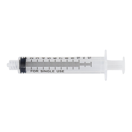 Syringe 10 mL Luer Lock Tip Without Safety (100 Syringes)