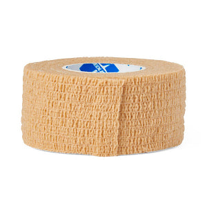 Nonsterile Cohesive Latex Bandage, Tan, 1" x 5 yd. (30 Rolls per Box)